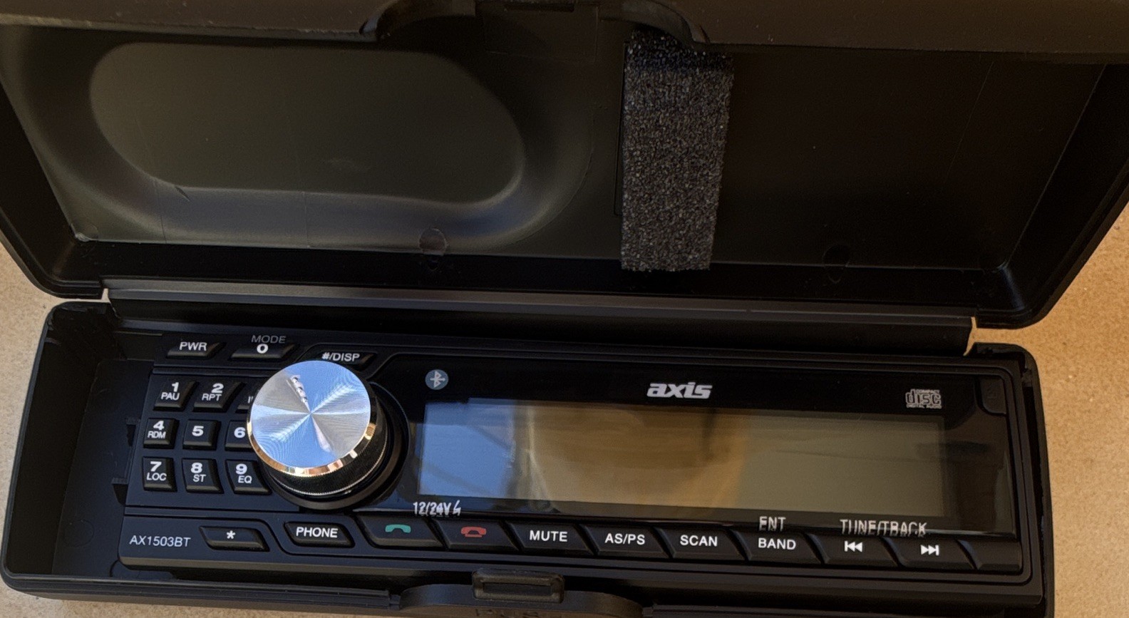 AXIS AX1503BT 12/24V Bluetooth CD Receiver