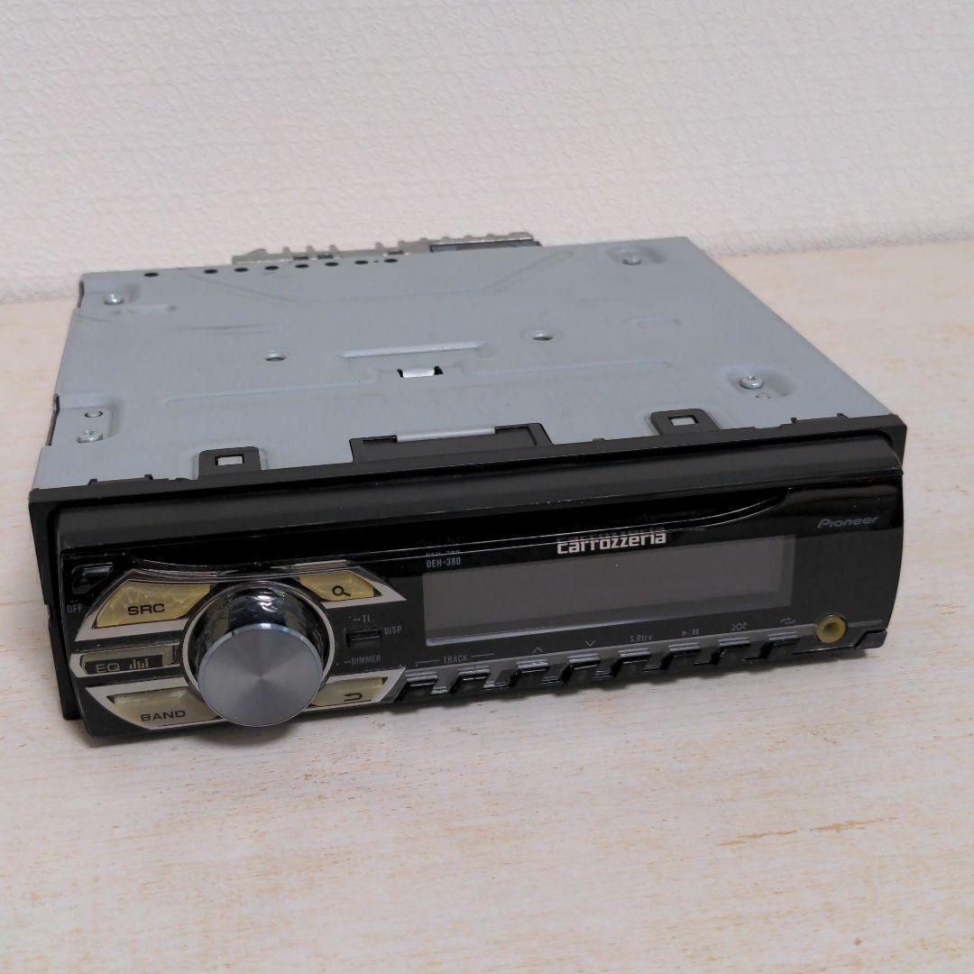 carrozzeria DEH-380 WMA MP3 WAV Front AUX Pioneer Tested Working