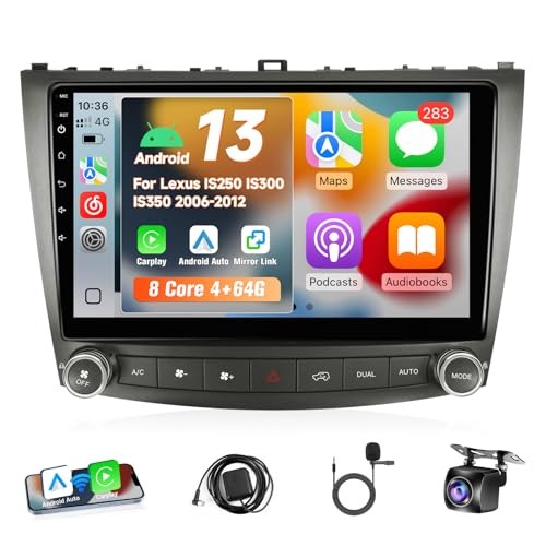 4+64G Car Radio for Lexus IS250 IS300 IS350 2006 2007 2008 2009 2010 2012,