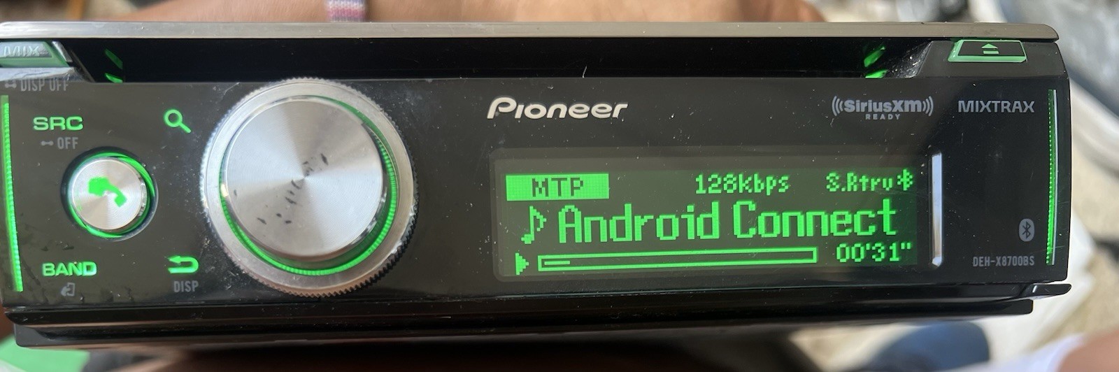 OLD SCHOOL. Pioneer DEH-X8700BS CD receiver Bluetooth App Android Pandora Talk