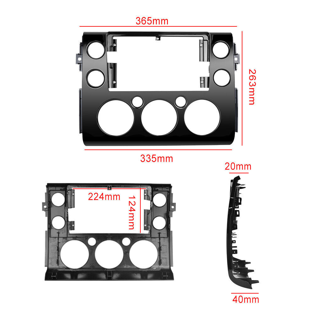 9″ For TOYOTA FJ CRUISER 2007-2013 Car Radio Android 13 Apple CarPlay GPS Stereo