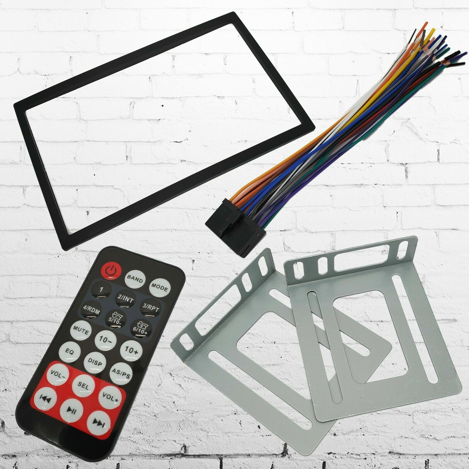 Audiotek AT-68BT 2 Dins 6.2″ Touch Screen Player Bluetooth + Rear Camera XV-30CH