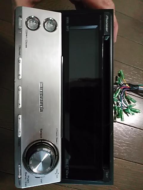 Carrozzeria FH-P077MD 2DIN Car Audio CD MD CD-R/RW MDLP DSP Tested Working JP