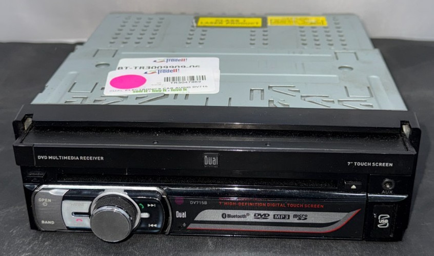 Dual In Dash Receiver DV715B (PARTS/REPAIR)