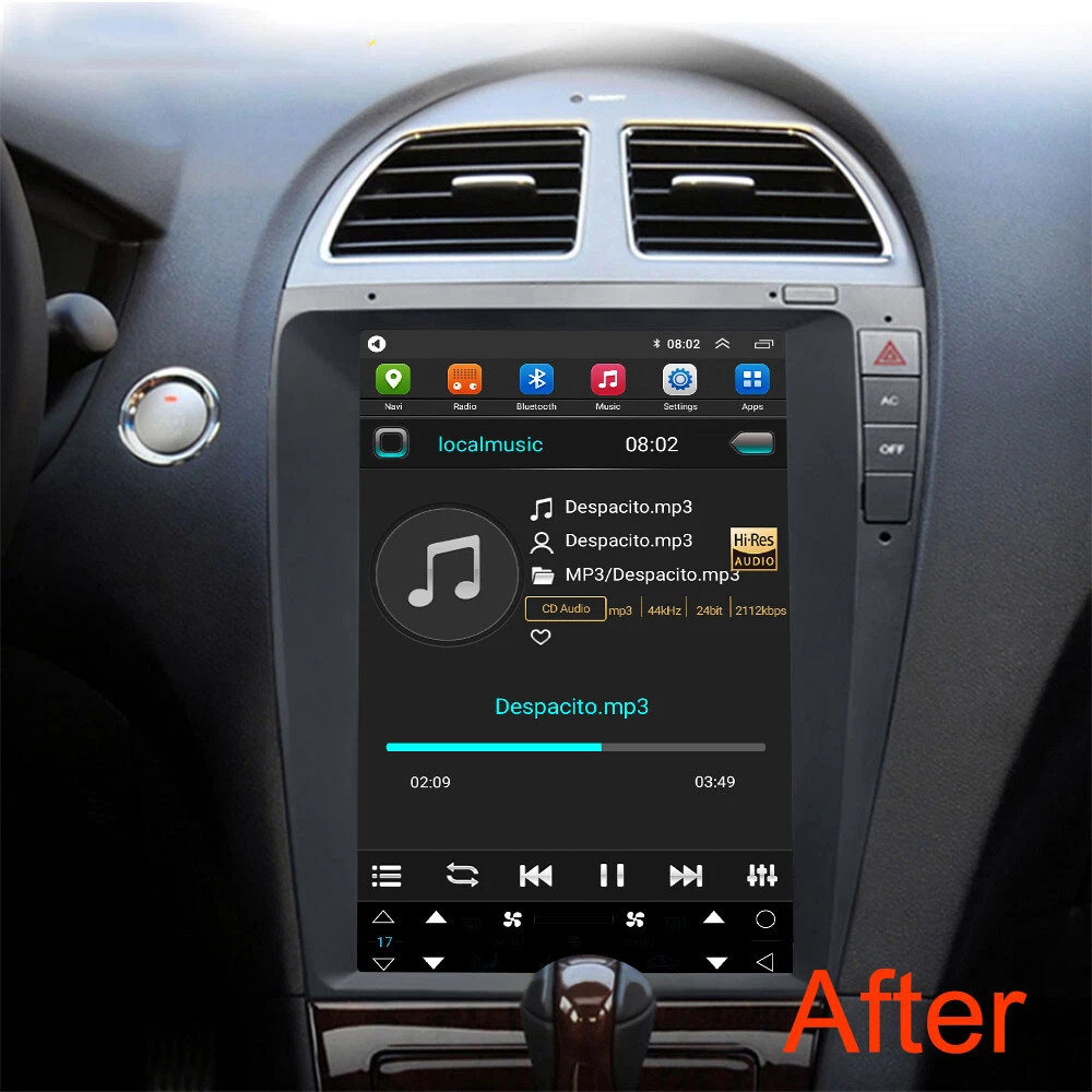 12.8″ For Lexus ES240 ES350 2006-2012 Android 14 Car Stereo Radio GPS NAVI 2+32G