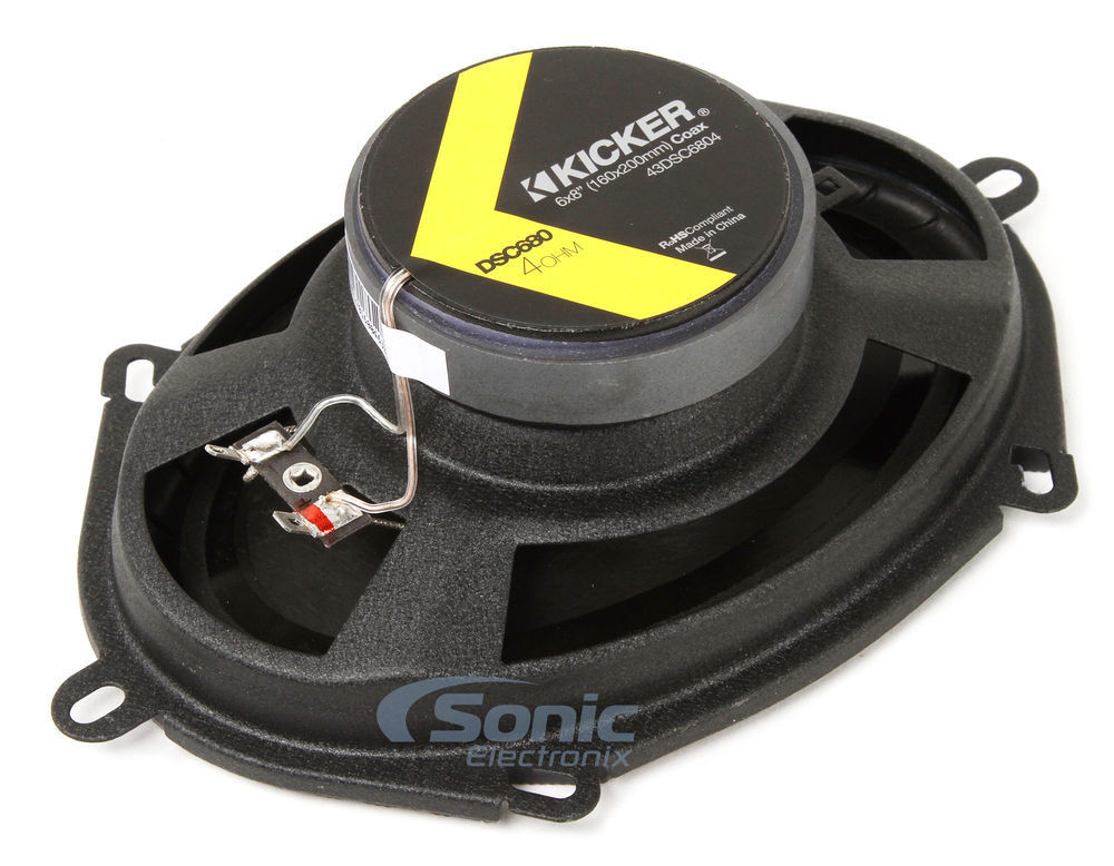 Ford F-650/750 2000-2010 Kicker 6×8″ Front Factory Speaker Replacement Kit