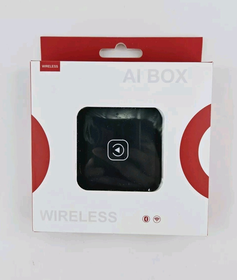 Wired to Wireless Apple CarPlay Ai Box Adapter Dongle For Car with Wired Carplay