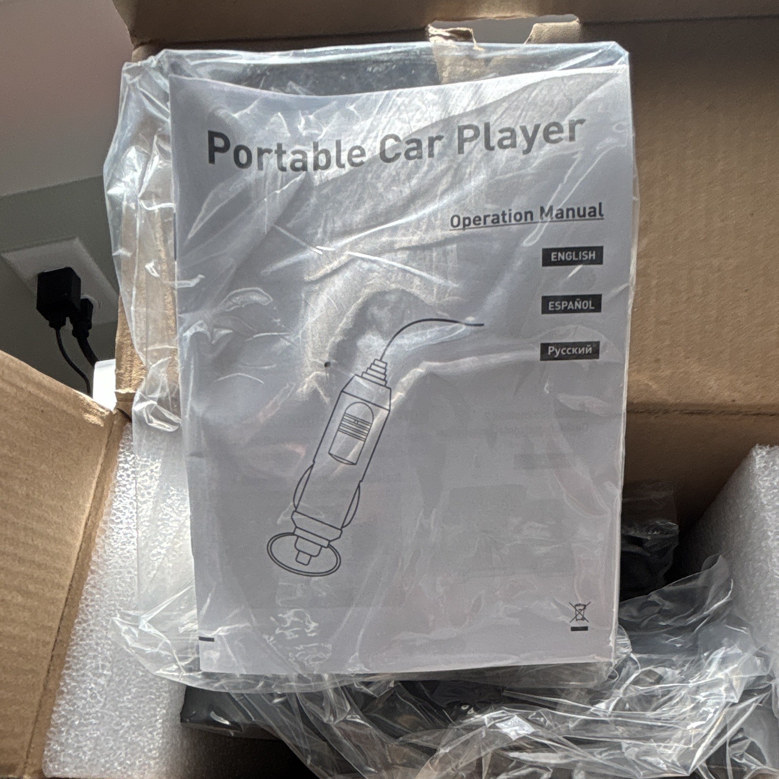 Portable Car Player MirrorLink Carplay Android Auto Box
