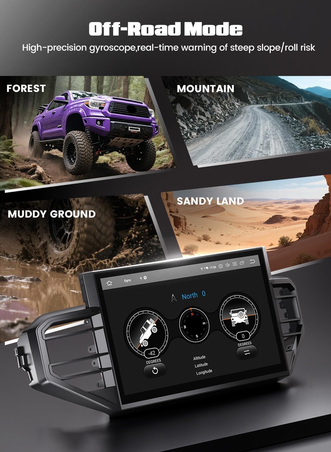 Dasaita 14″ Car Stereo for Toyota Tundra 2022-2025 2K QLED Carplay BT 5.0 AM/FM