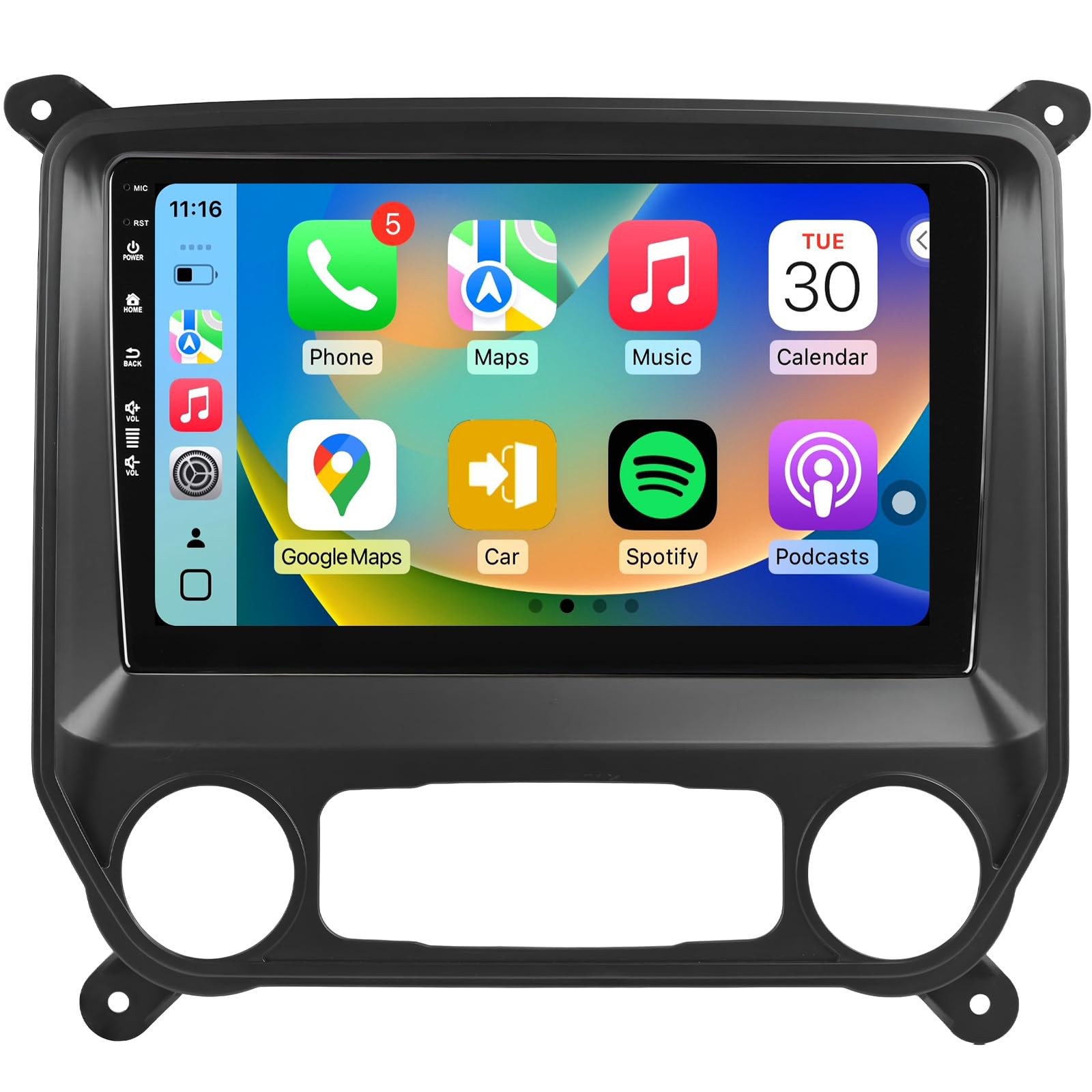 Car Stereo Radio for Chevrolet Silverado 2014-2018, 10 Inch Android 13 HD