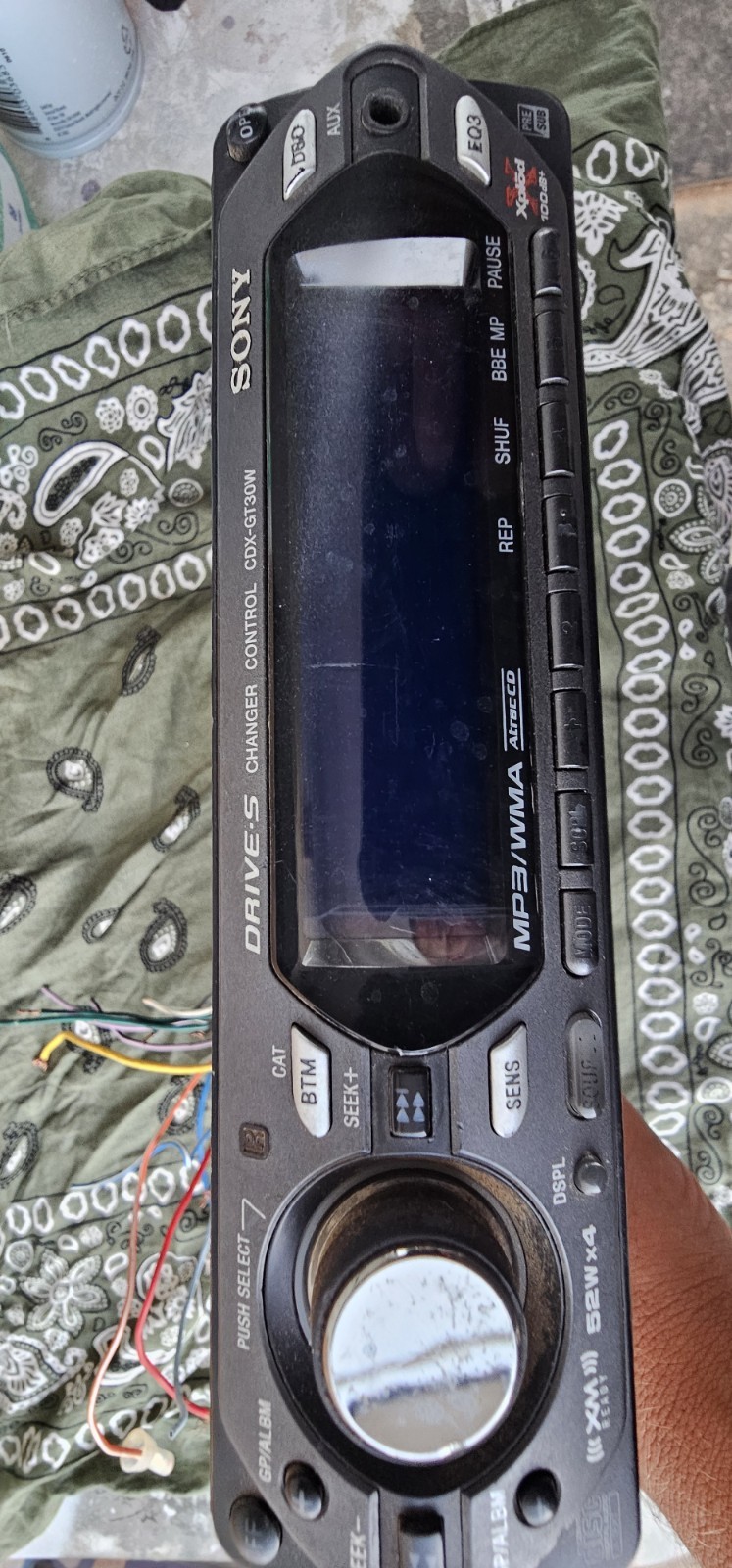 Sony CDX-GT300 CD Player In Dash Receiver