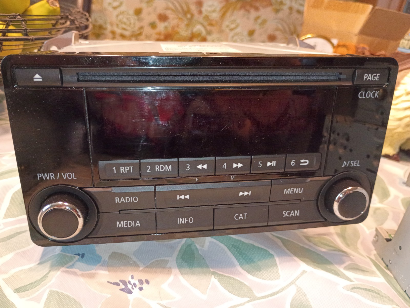 Mitsubishi Radio Head Unit Receiver OEM 8701A185 Tested Outlander Lancer 2015