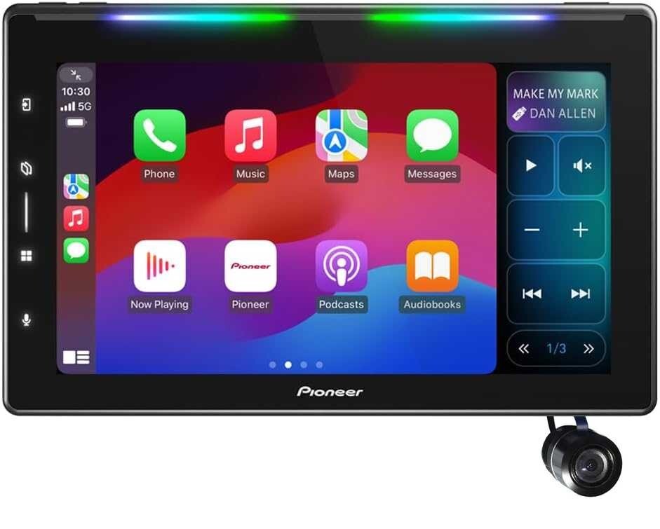 DMH-WT6000NEX 10.1 inch Android Auto CarPlay + SiriusXM Satellite SXV300V1 + Cam