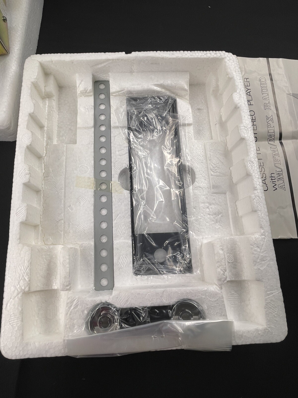 Vintage Toho 900 AM/FM MPX Cassette Tape Car Stereo Tuner NOS Open Box