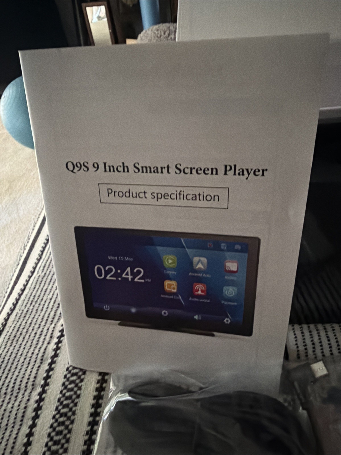 Hauxiy Q9S Wireless Smartscreen Stereo 9″ CarPlay /Android