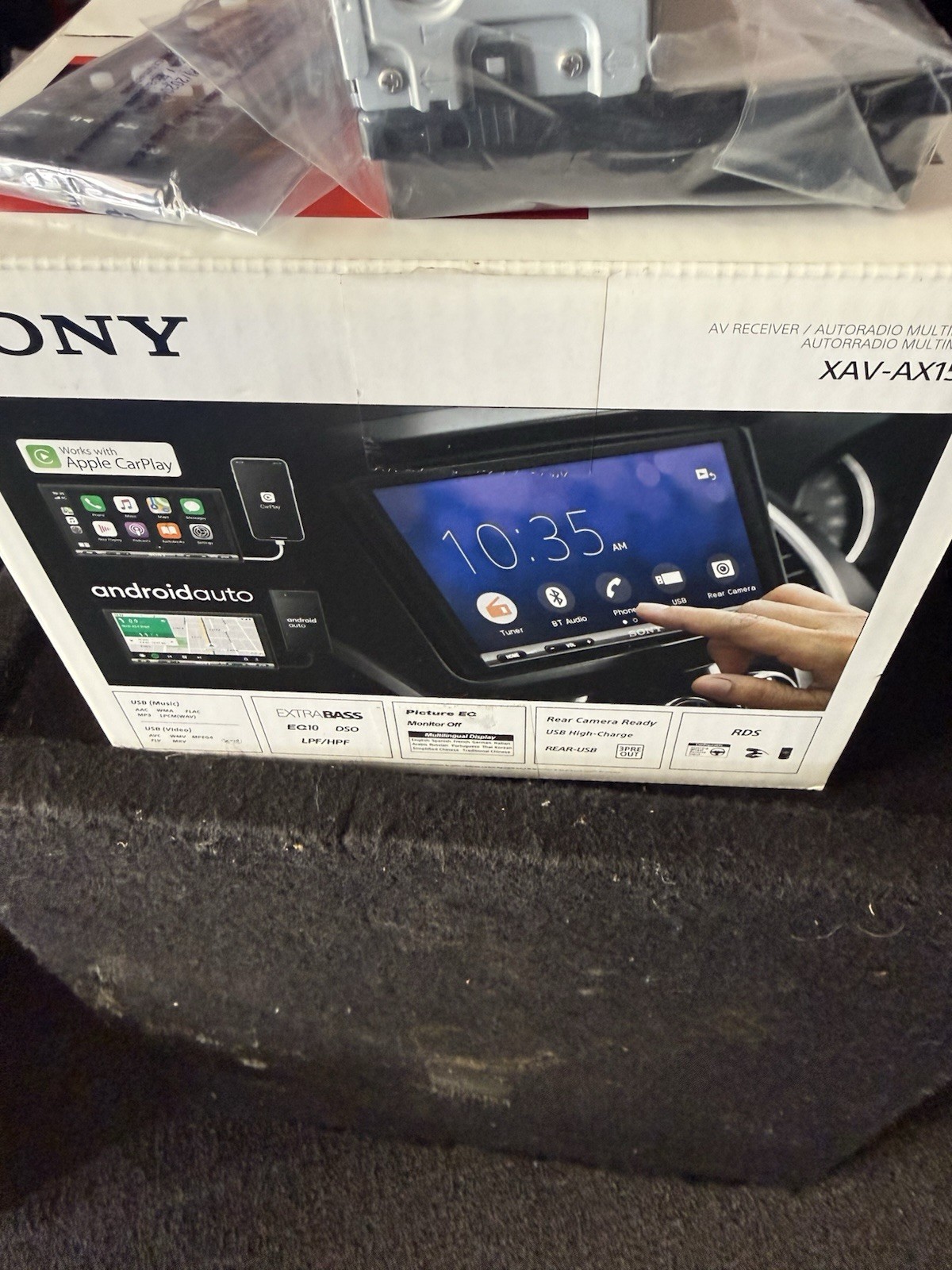 SONY XAV-AX150 6.95″ Apple CarPlay Android Auto AV Digital Media Receiver