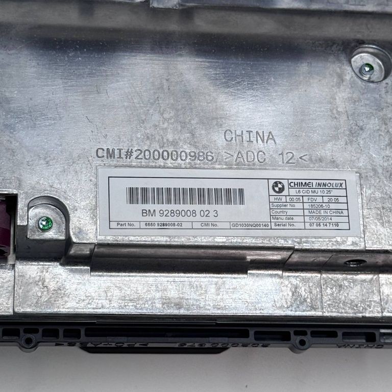 BMW 5 F10 F11 2015 Radio / CD Player / DVD Player / Navigation 9351670 HBE433