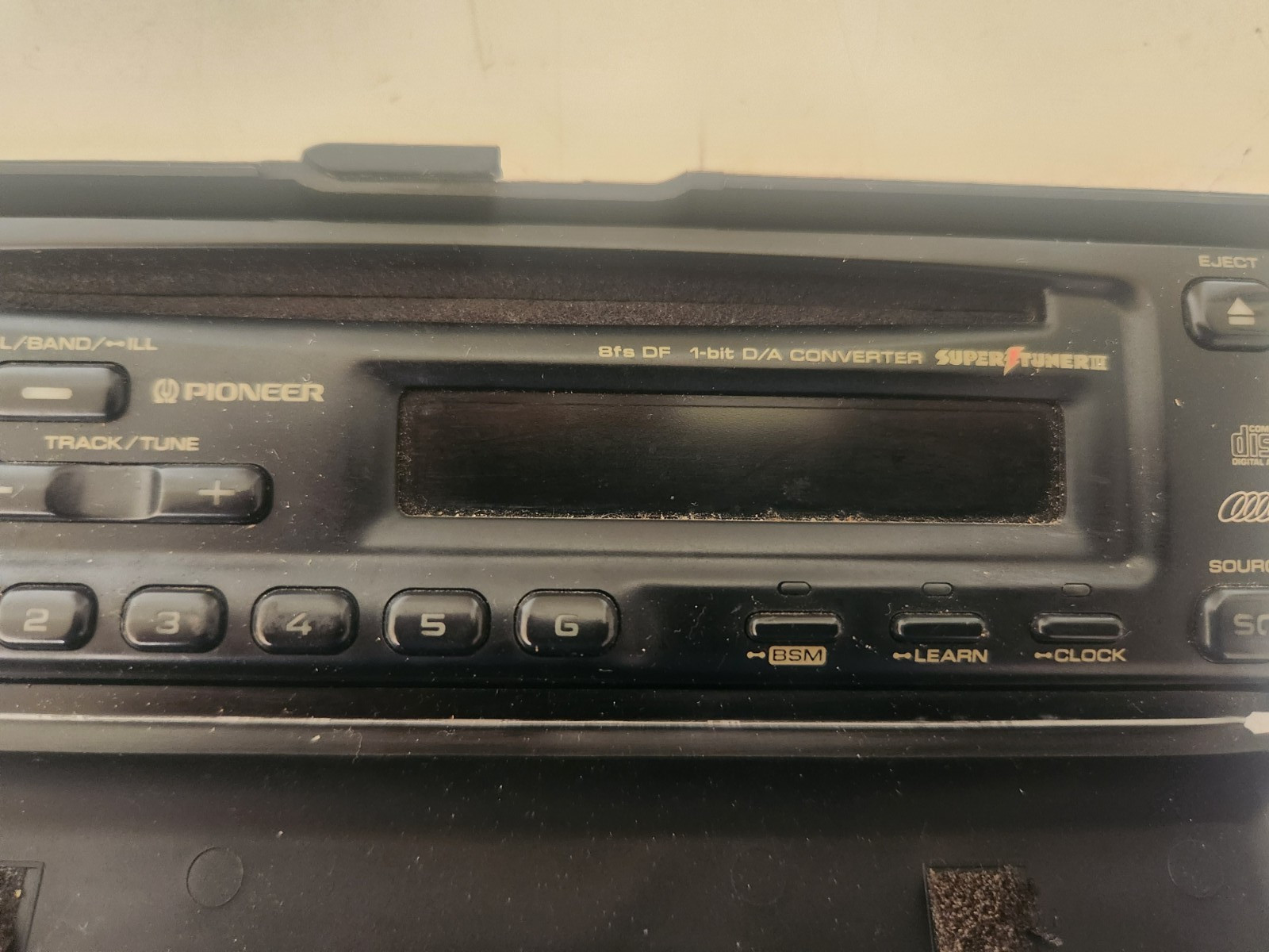 PIONEER DEH M66 FACE ONLY NOT TESTED WITH CASE