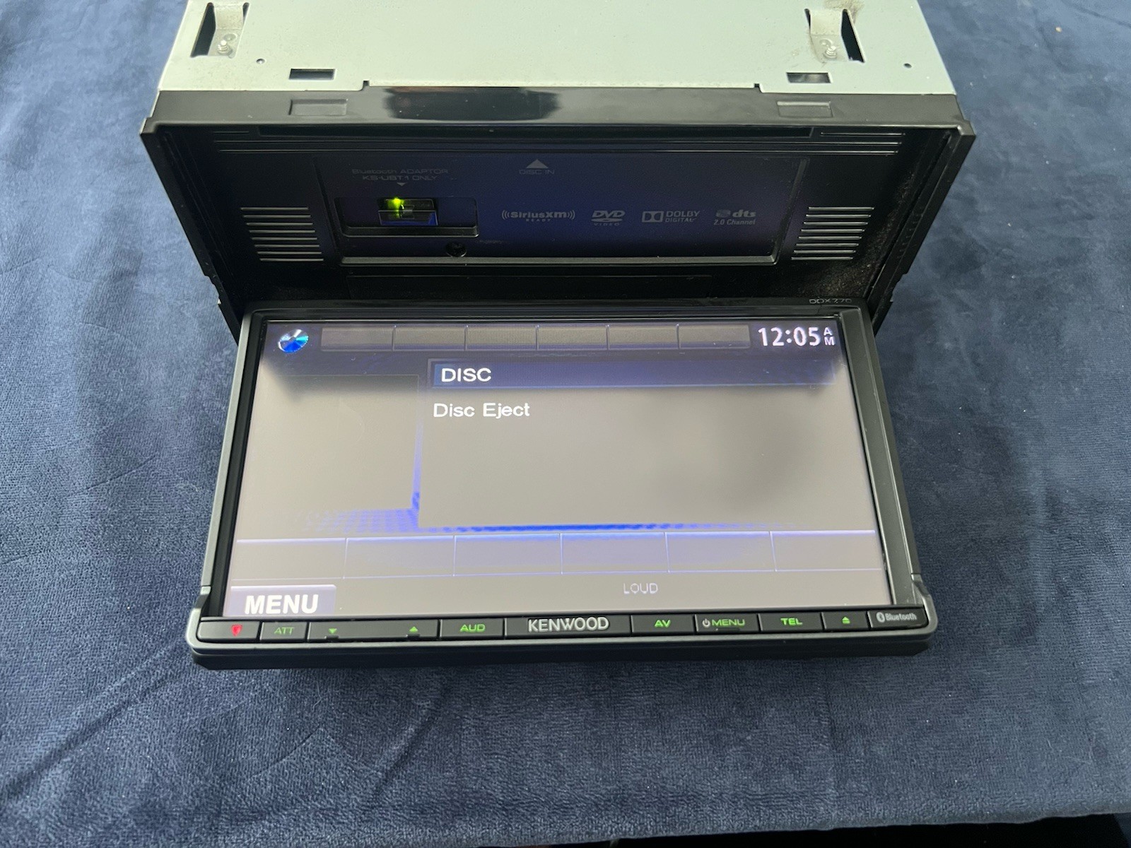 ⭐️Pre-Owned,TESTED⭐️Kenwood BT|USB|CD|DVD|AM/FM-(DDX770)‼️READ DESCRIPTION