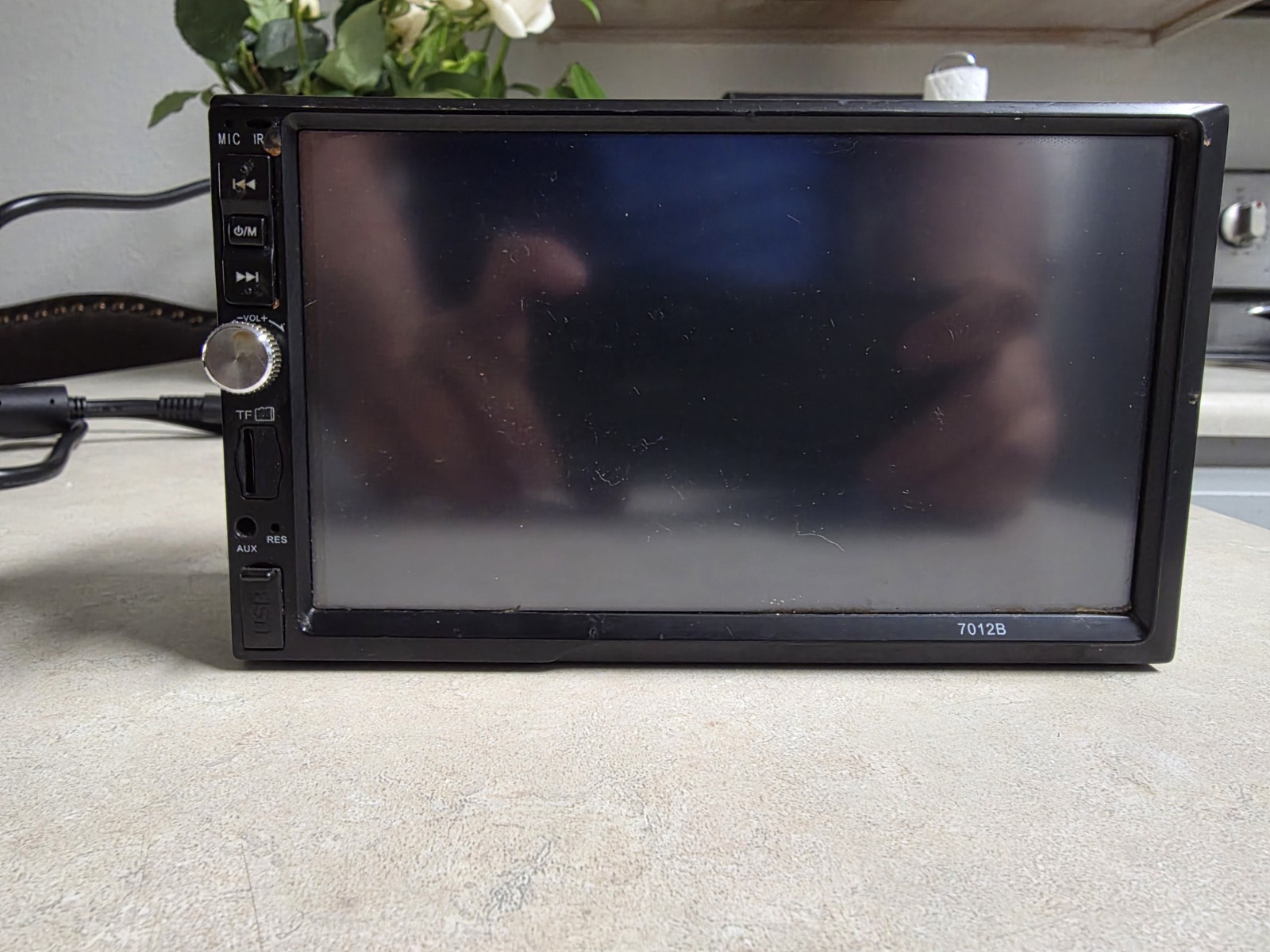 7012B 2 DIN Touchscreen Digital Media Car Stereo Receiver USB AUX TF