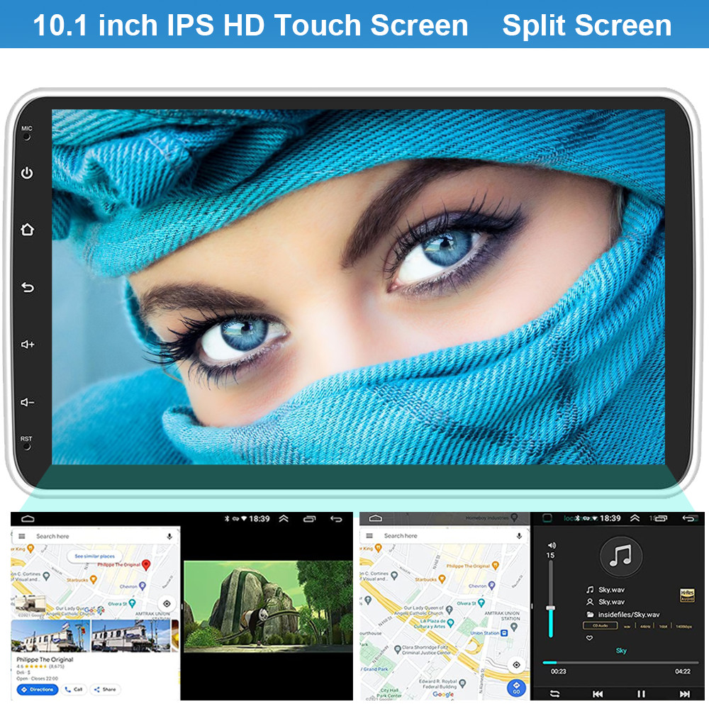 7″ 2Din Car Stereo Radio Apple/Android CarPlay Bluetooth FM MP5 Player Fr Nissan