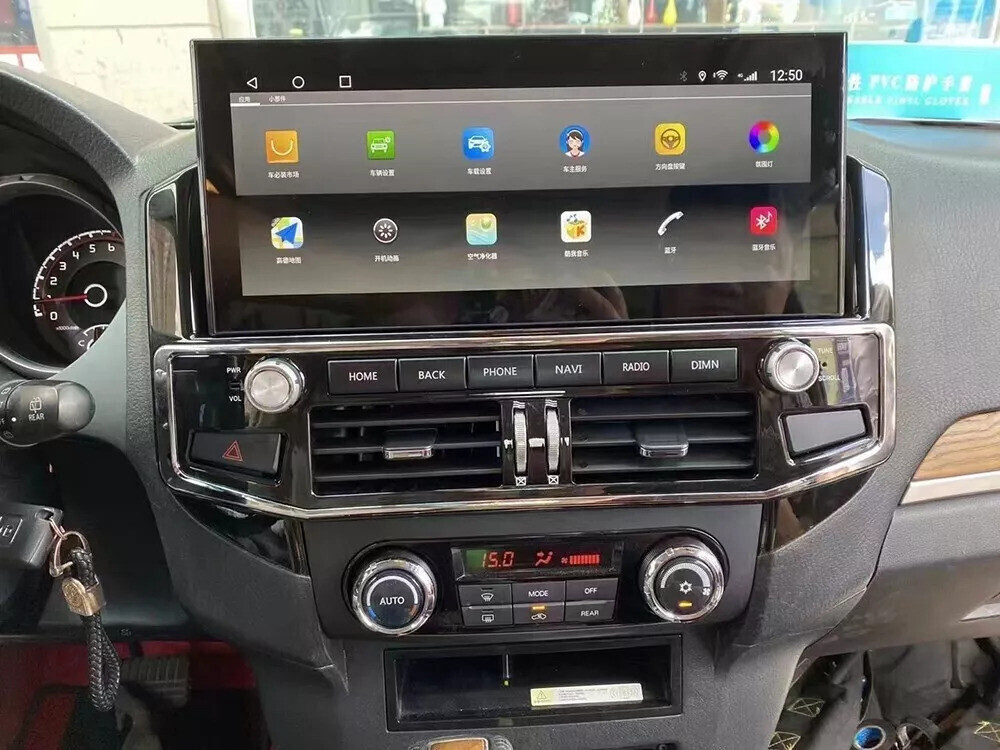 12.3″ HD Car Radio GPS Navi Android 4+32GB For 07-20 Mitsubishi Pajero V93 V97