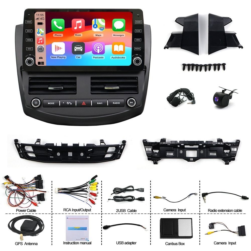 For Ford Focus 2012-2018 Android 14 Apple Carplay Car Stereo Radio GPS Navi WIFI