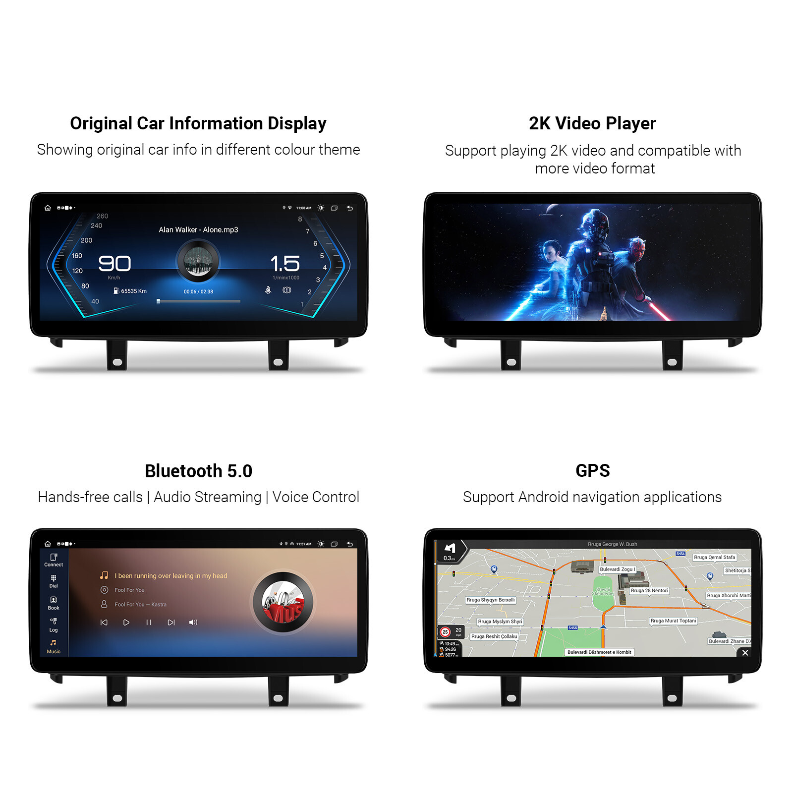 4G LTE Android 13 8-Core Car Play Stereo GPS Navi 64GB For BMW X5 F15 X6 F16 NBT