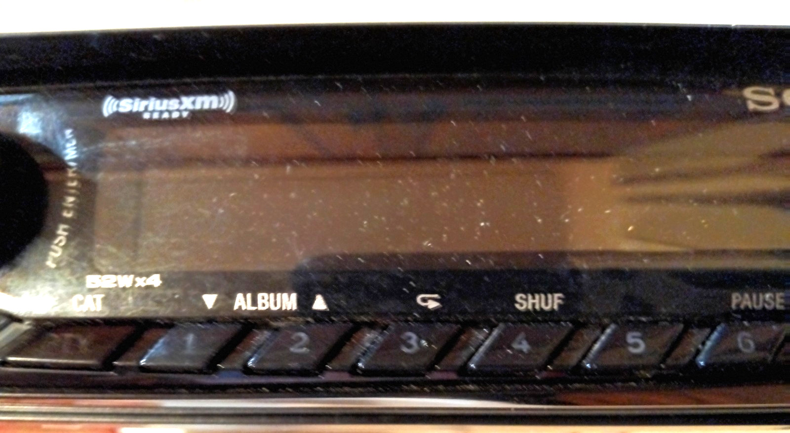 Sony FM/AM SiriusXM Compact Disc Player w/Detachable Face Model#CDX-GT570UP
