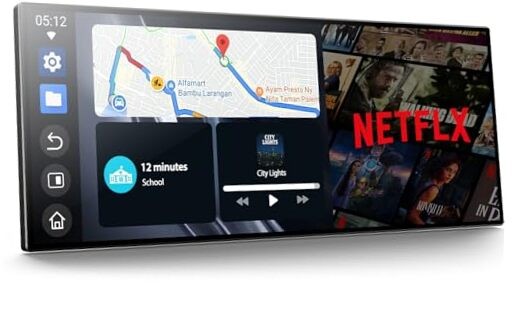 11” Wireless Carplay Screen for Car Carplay screen with Netflix YouTube apps