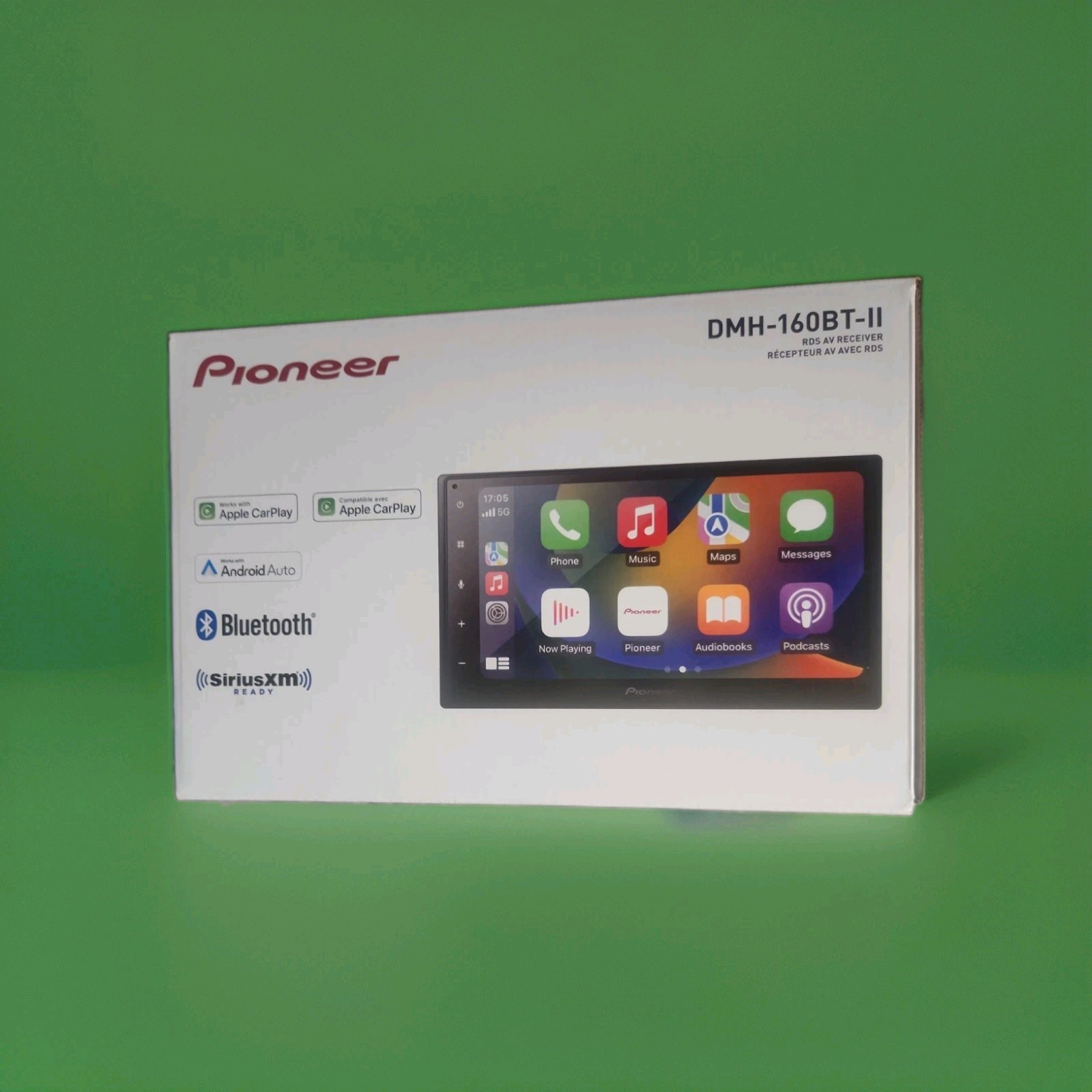 NEW Pioneer DMH-160BT-II Digital RDS AV Receiver Car Stereo Head Unit 6.8″
