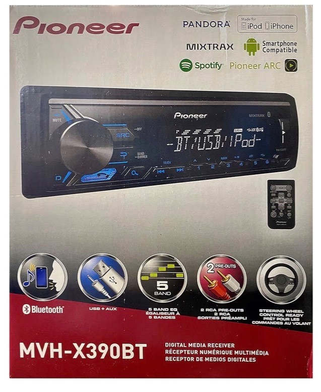 MVH-X390BT Bundle 3 in 1 Multi USB Charging zonoz