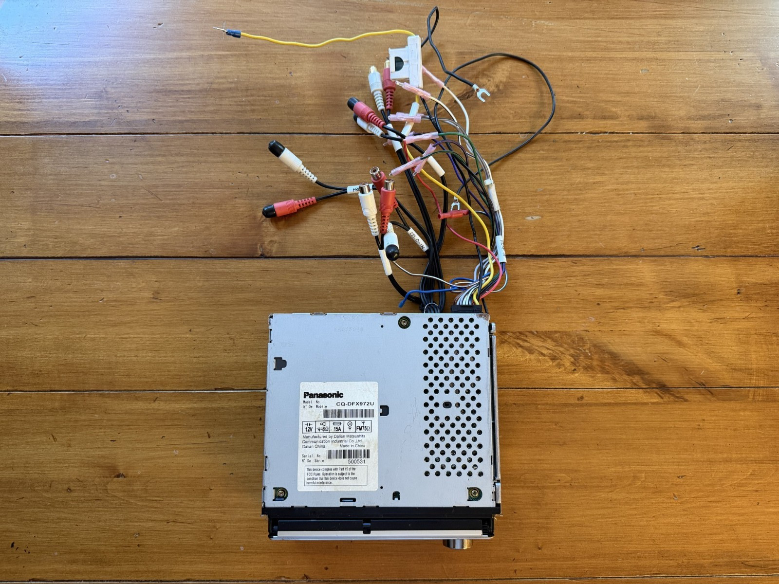 PANASONIC CQ-DFX972U MP3 CD Receiver 50W x 4
