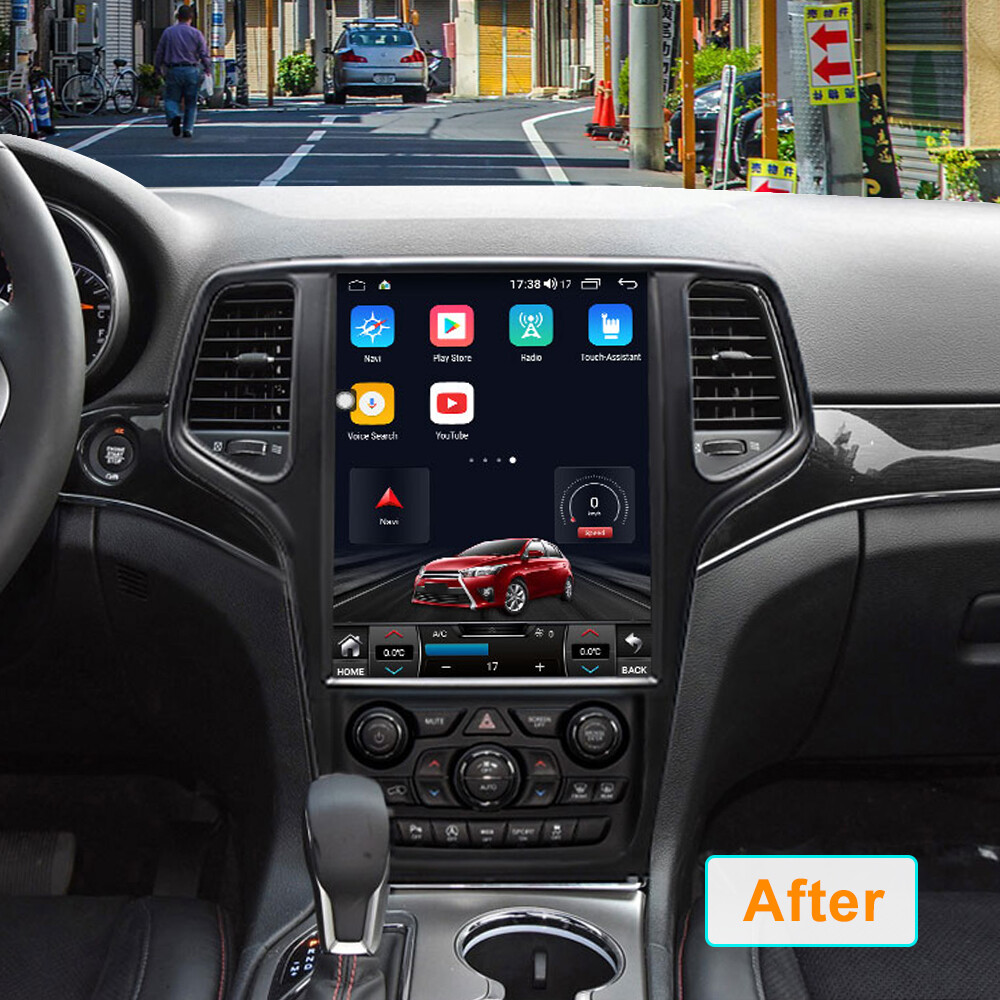12.1″HD Car Radio for Jeep Grand Cherokee 2014 Wireless Carplay GPS Navi WiFi BT