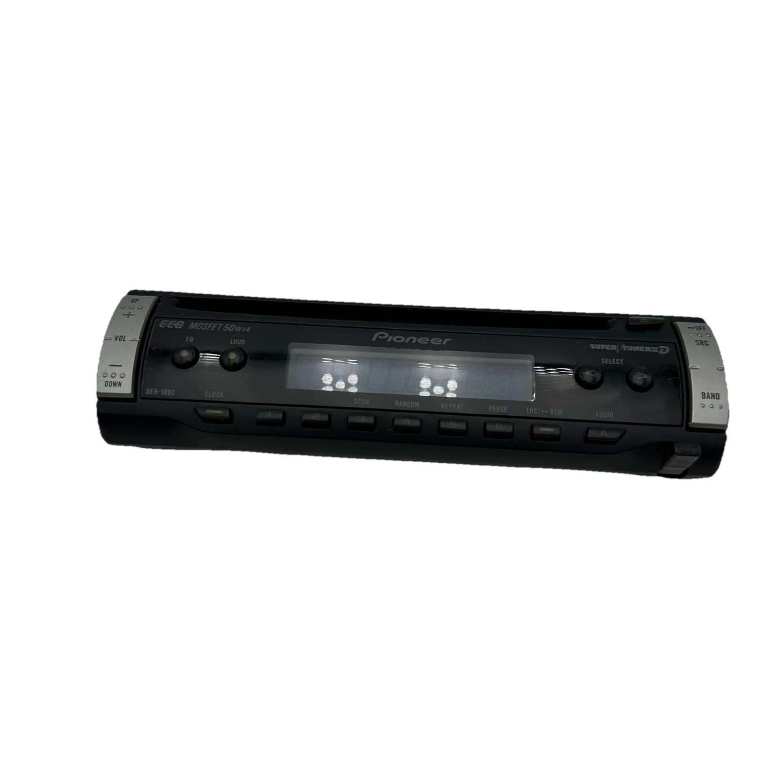 PIONEER DEH-1800 RADIO FACEPLATE face plate mosfet 50wx4