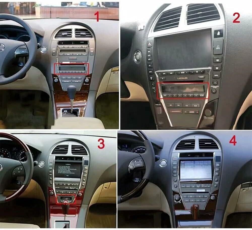 For Lexus ES ES240 ES350 2006-2012 12.8″ Android 14 Car Radio GPS Carplay Stereo