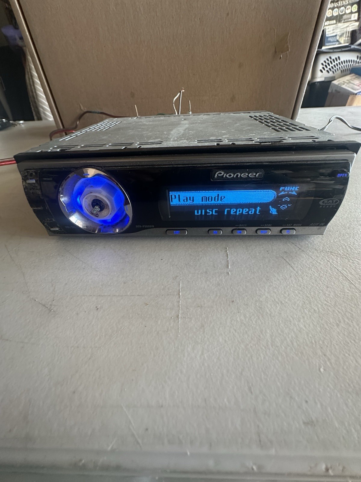 PIONEER DEH-P5900IB Old School CD Player Graphics! Lot Of Two, No Knobs