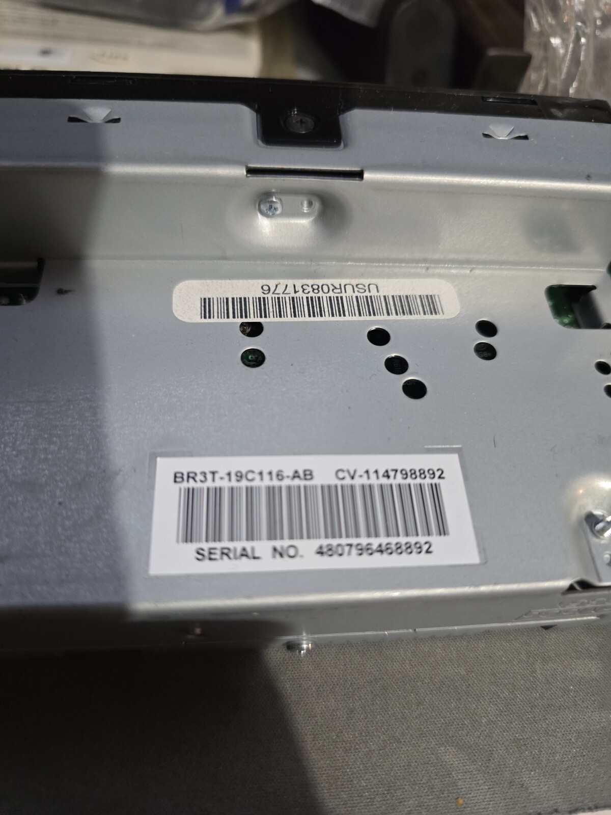 2011-2014 Ford Mustang OEM Radio Information Display ScreenPart# BR3T-19C116-AB