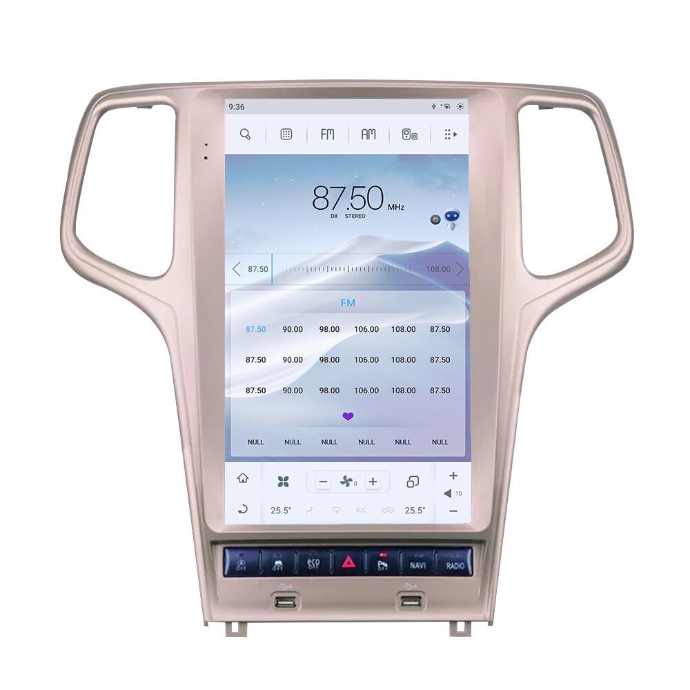 13.6″HD Car Radio for Jeep Grand Cherokee 2014-2019 GPS Bluetooth DSP Phonelink