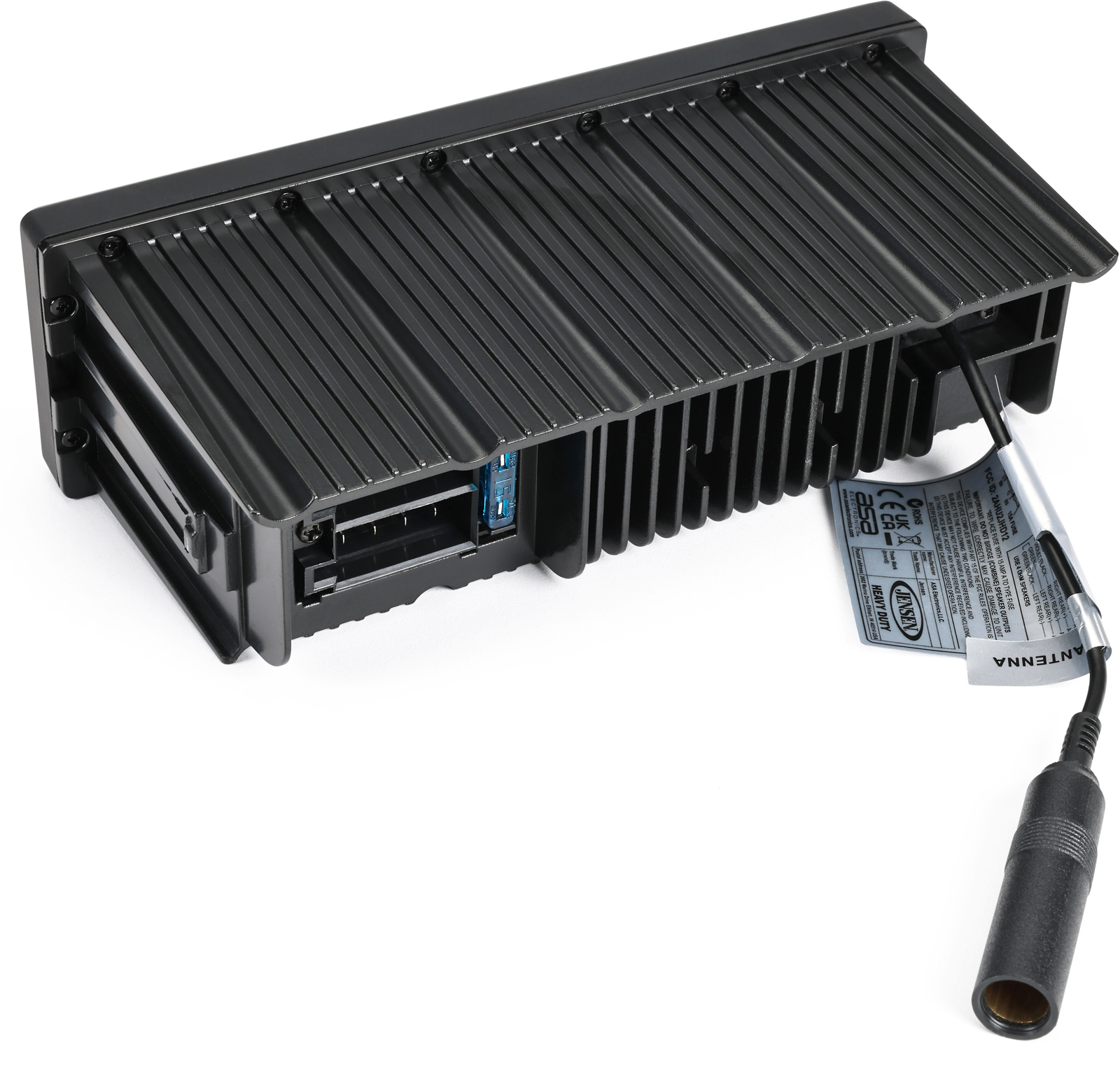 Jensen Heavy Duty JHD12B Media Reciever AM/FM, Bluetooth, Weatherband