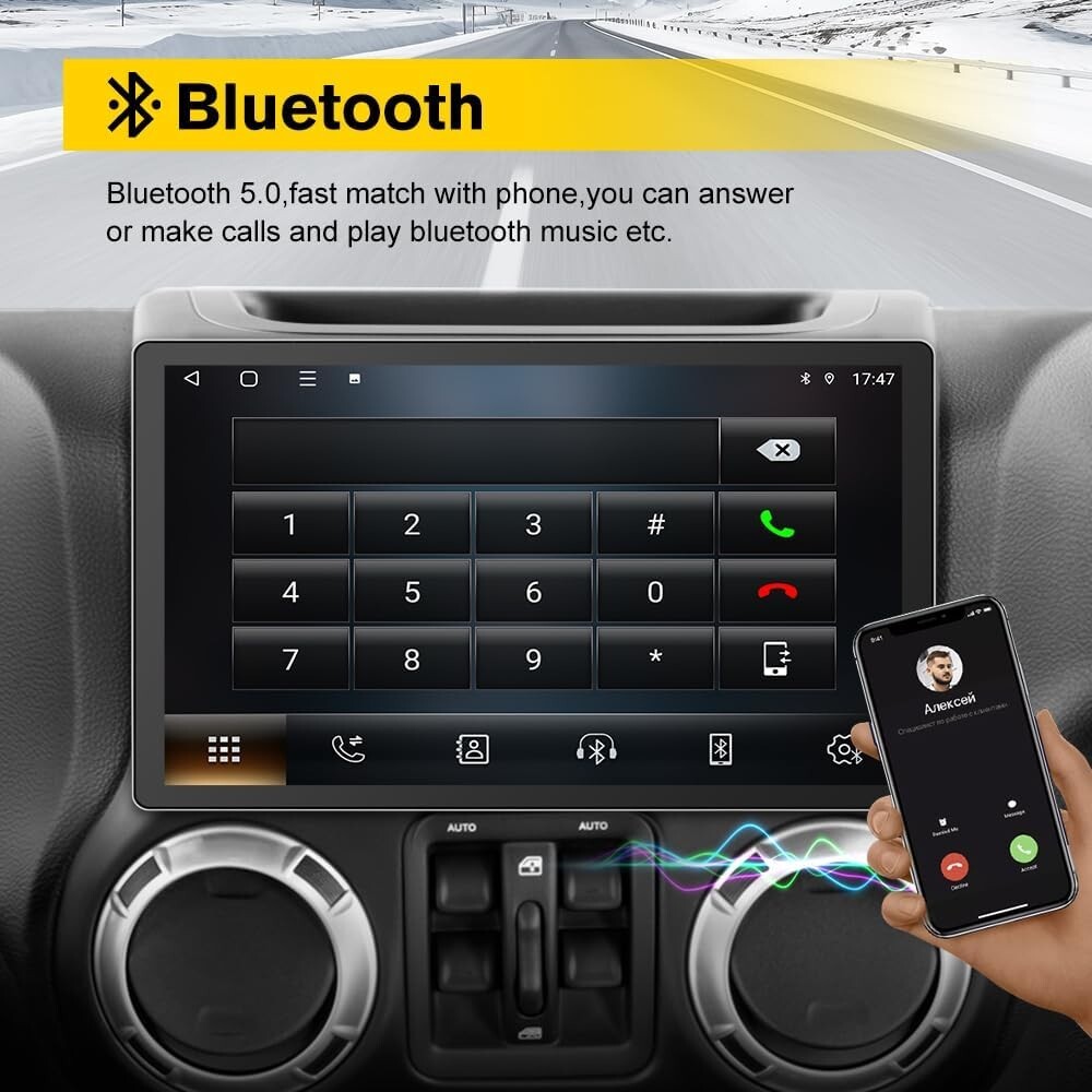 Car Radio Stereo Upgrade 11.5 Inch Touch Screen Dodge RAM 1500 2500 3500 3594