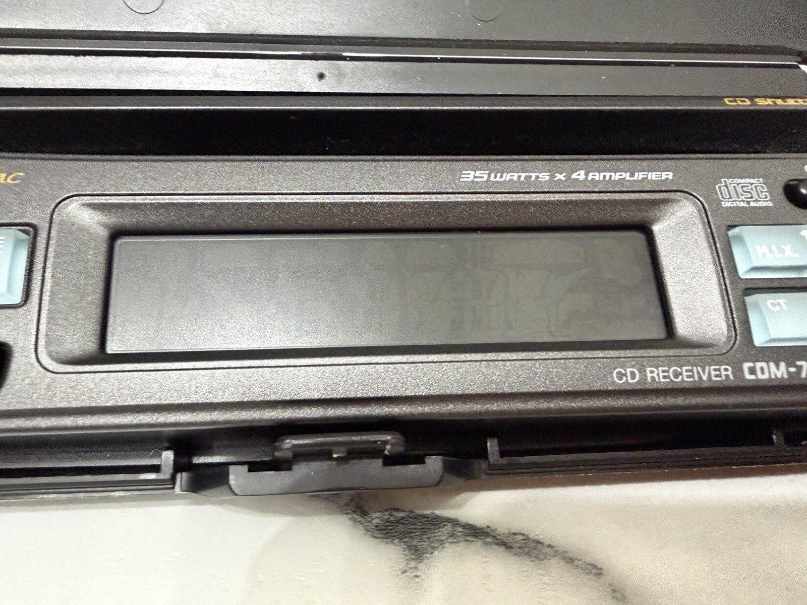 ALPINE Car Audio Stereo In Dash CD Unit Old School CDM-7833 Vintage Rare! W Box