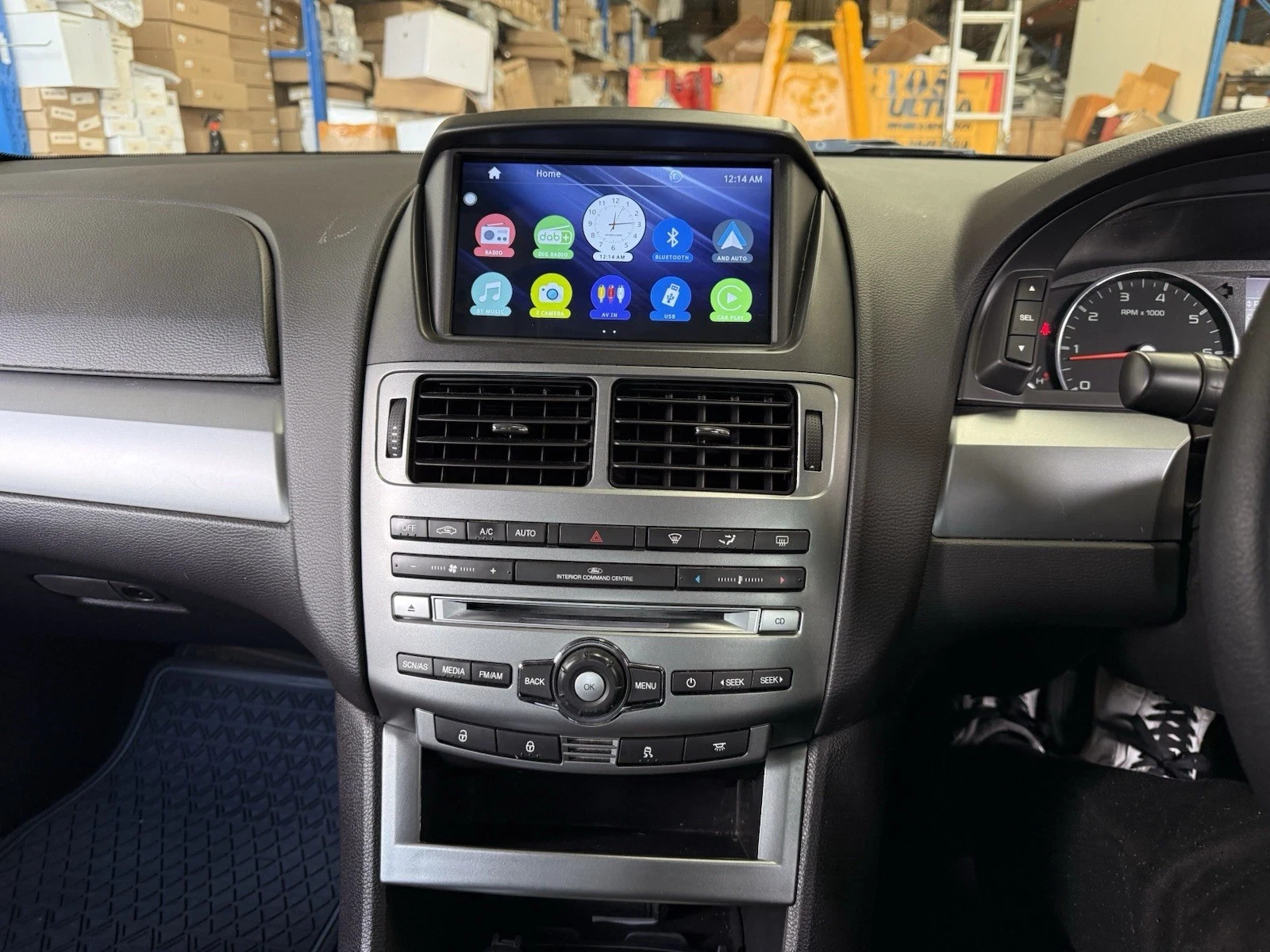 Headunit With Wireless CarPlay/Android Auto for Ford Falcon FG MK2