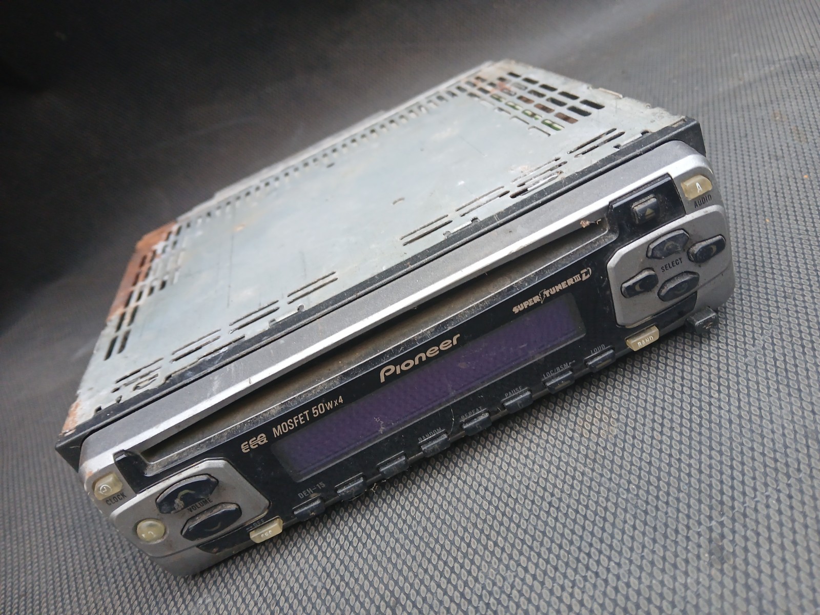 UNTESTED Pioneer DEH-15 Mosfet Super Tuner CD Car Stereo FM/AM Tuner AS IS PARTS