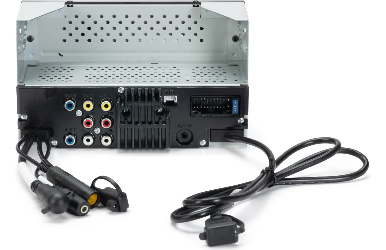 Kenwood DMX40S 6.8″ AM FM BT Car Stereo + Kenwood KFC-1698RS 6.5″ 2-Way Speaker