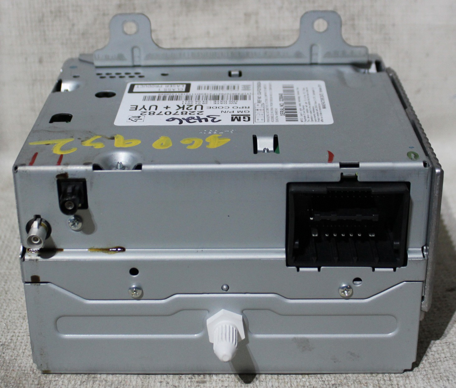 Buick Regal 2012 Factory MP3 CD Player Sat Ready for Factory Radio 22870782