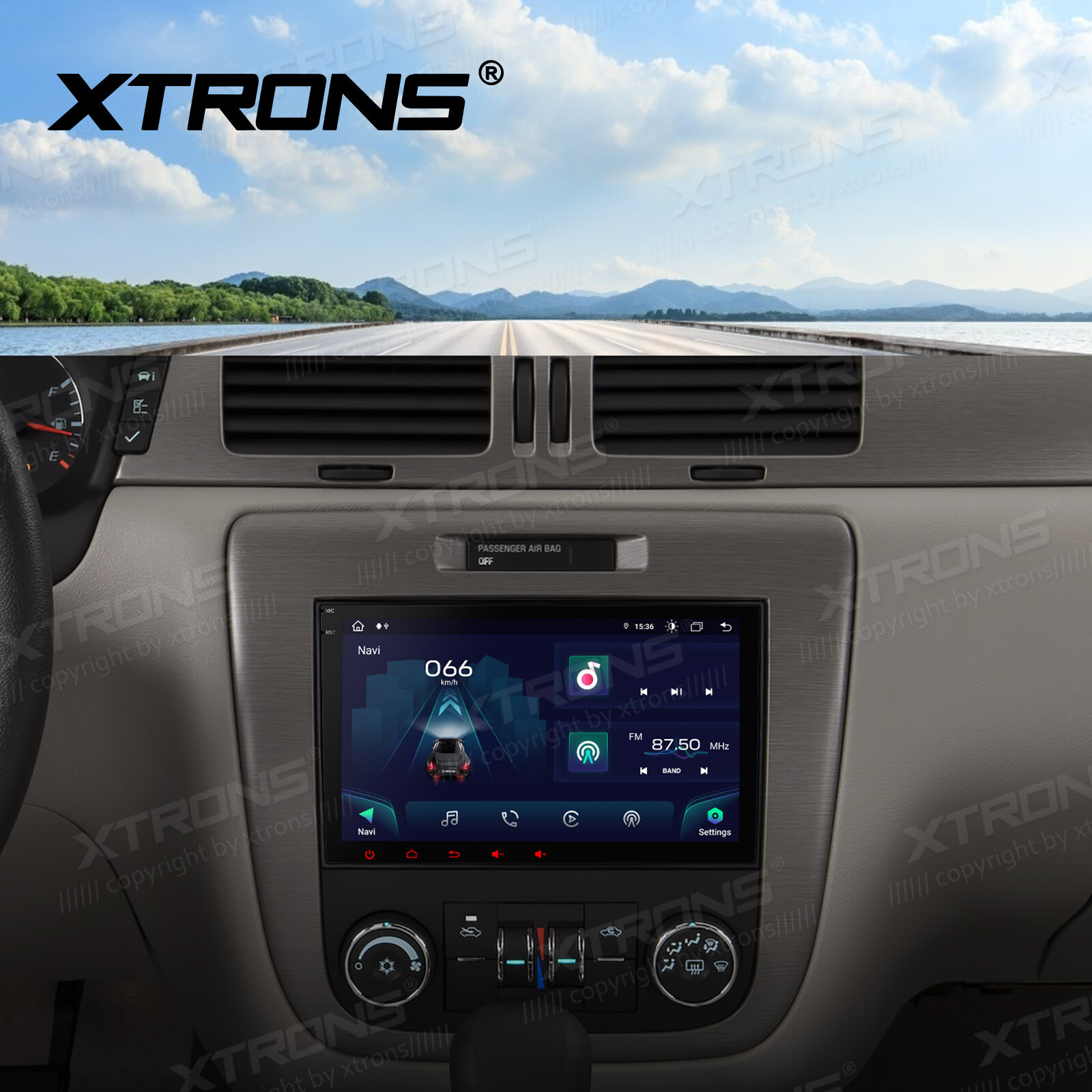 8″ Android 14 8-Core 4+64GB Car Stereo GPS Radio 4G WIFI For Chevrolet GMC Buick