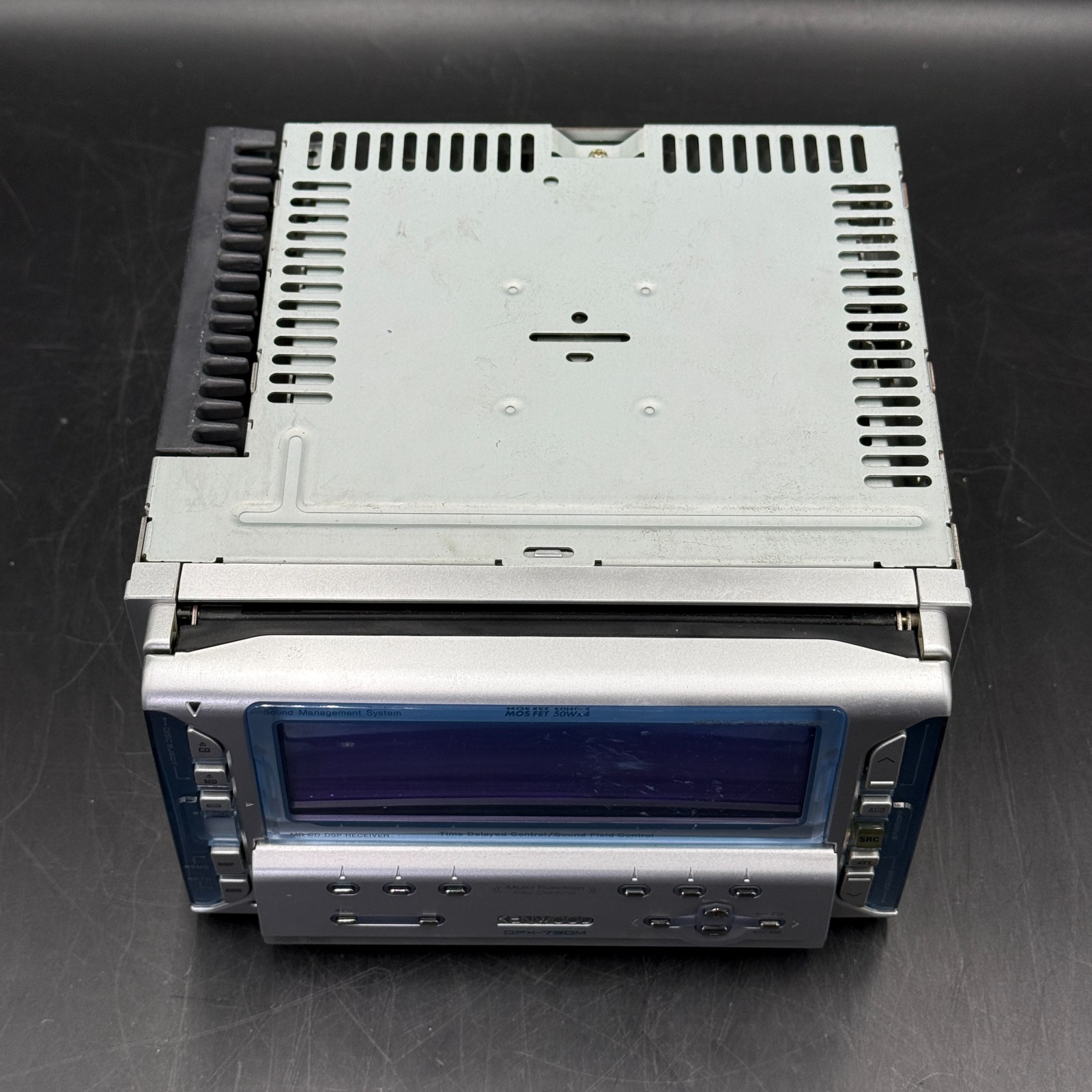Kenwood DPX-730M 2DIN Car Audio CD MD Player Added Bluetooth JDM Tested In Stock