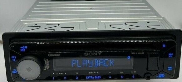 Sony MEX-N5300BT Bluetooth CD Extra Bass 55w x 4 Android iPhone AM FM XM USB Aux