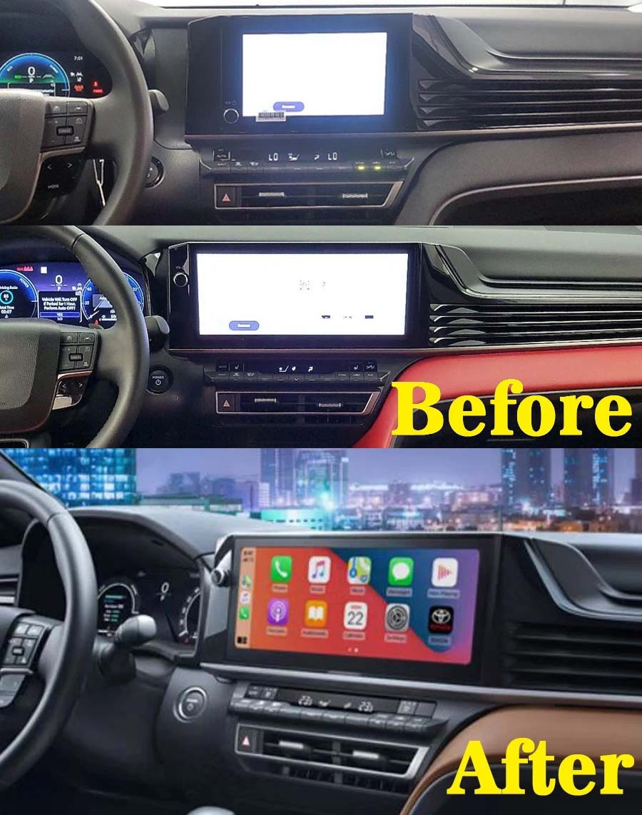 Camry 12.3 inch Screen Android Car Radio For Toyota Camry 2024-2025 Head Unit